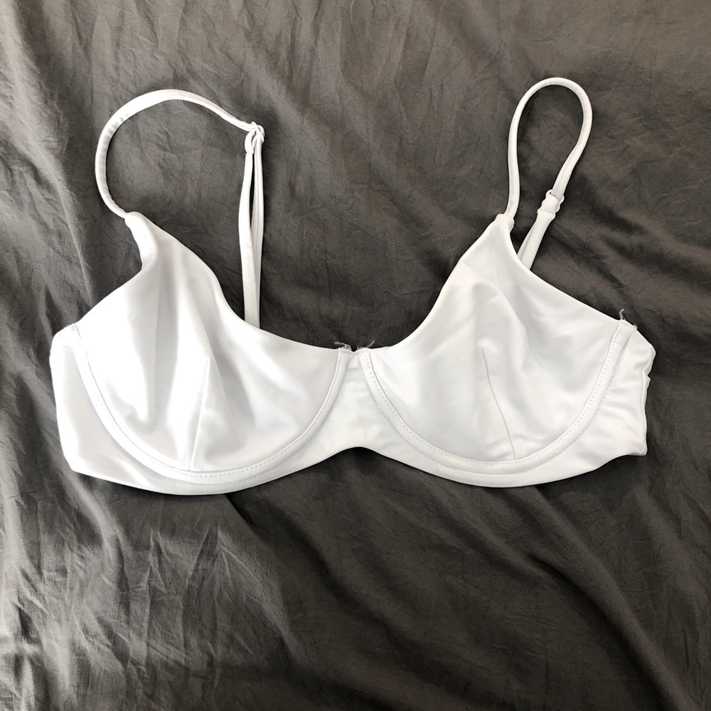 White Blackbough Bikini set